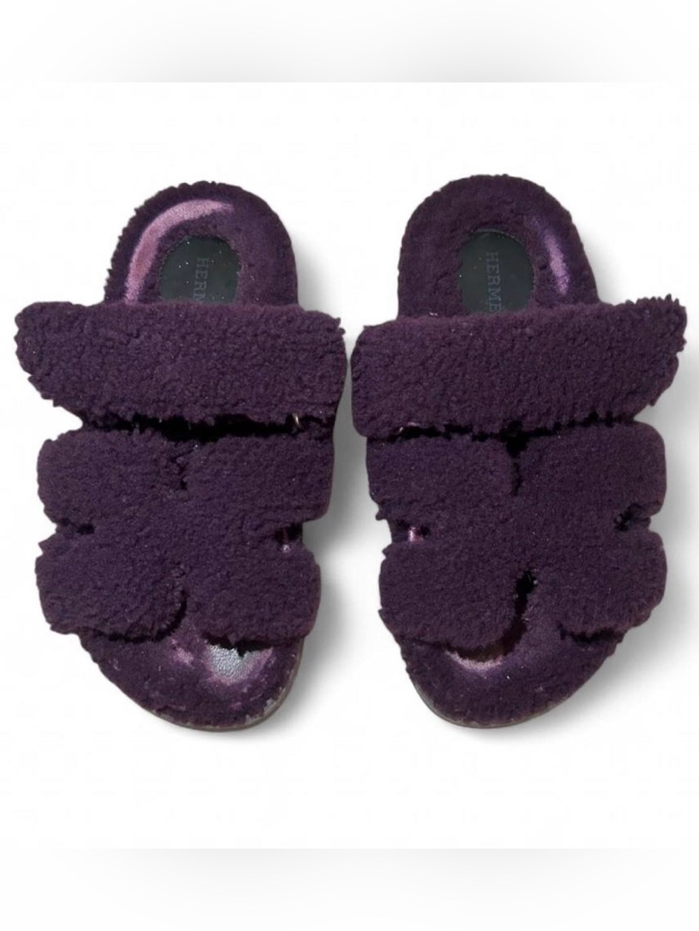 🔥Hermes Chypre Shearling Sandals🔥